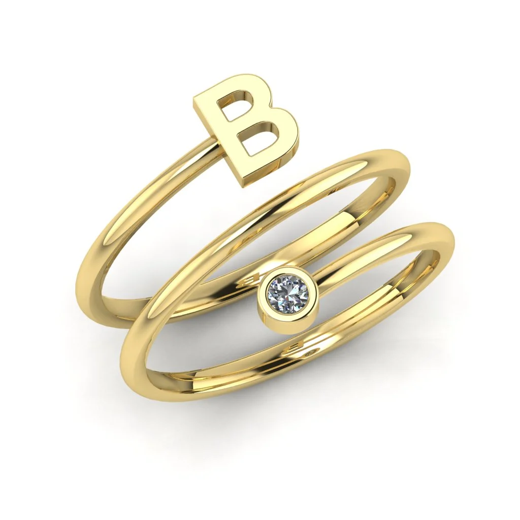 Letter B (Double)