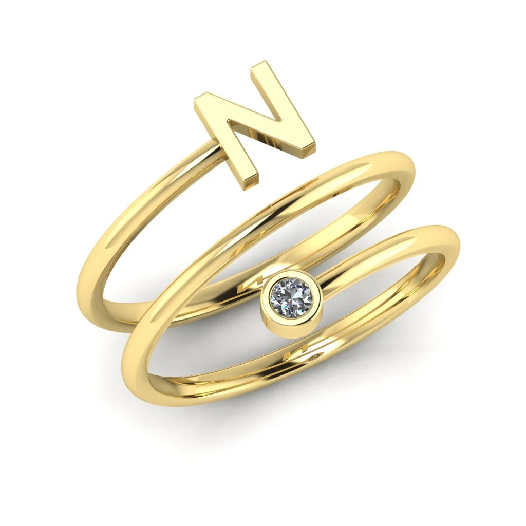 Letter N (Double)