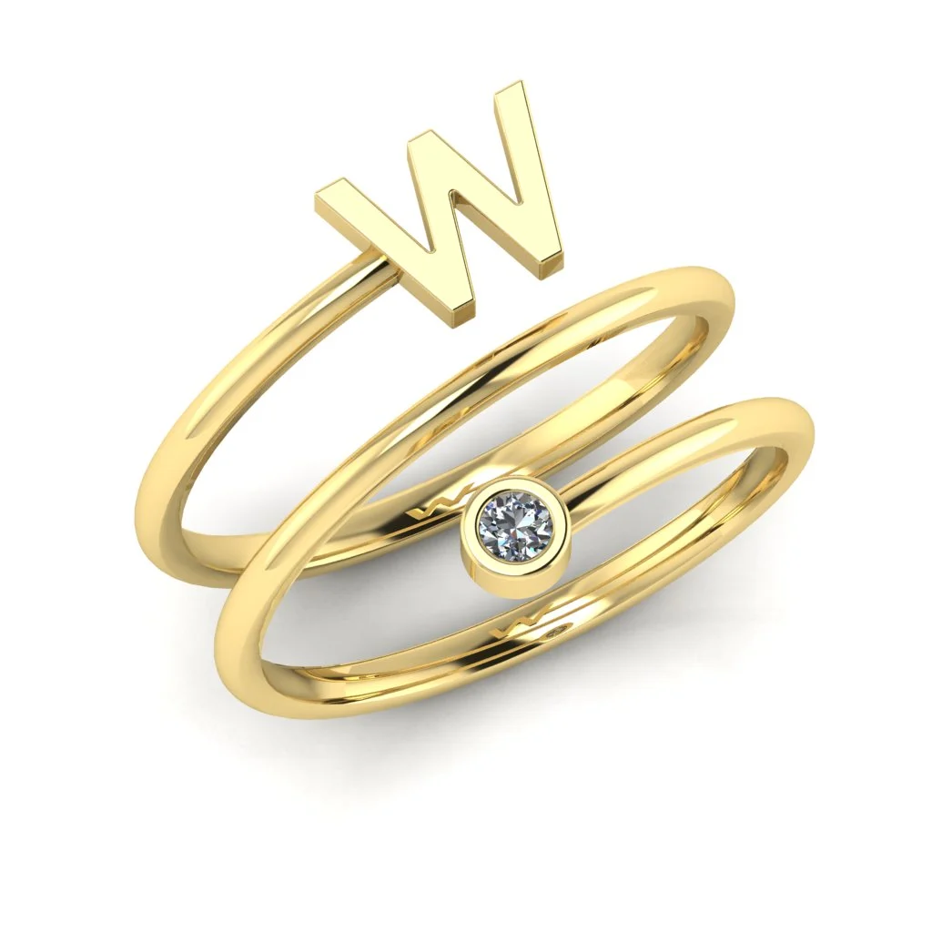 Letter W (Double)